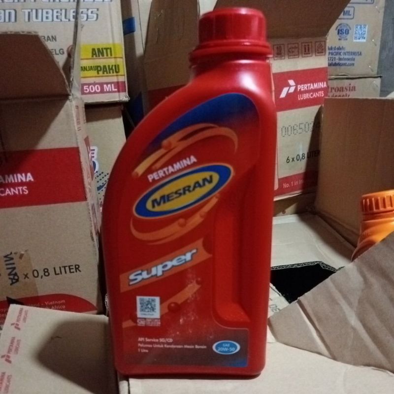 oli Mesran super 20w-50 1 liter