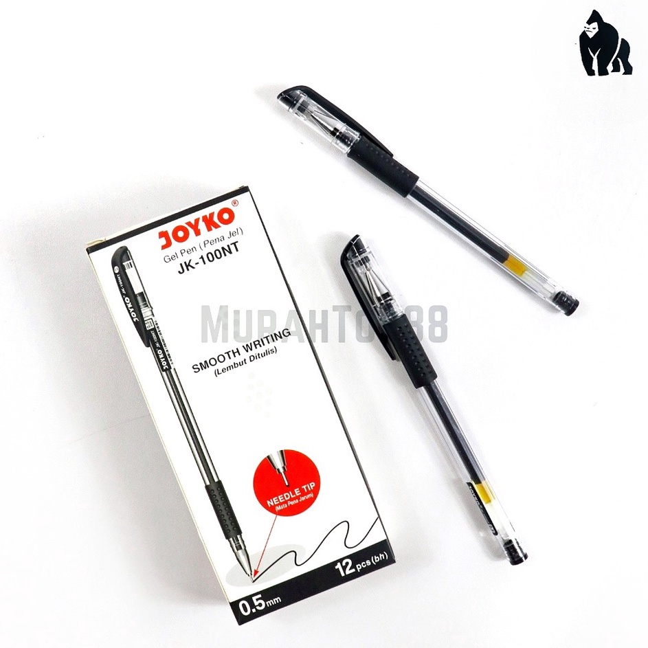 

Pulpen Joyko JK1NT Gel Pen Ballpoint Bolpen Pena Jel 5 mm Needle Tip PER LUSIN