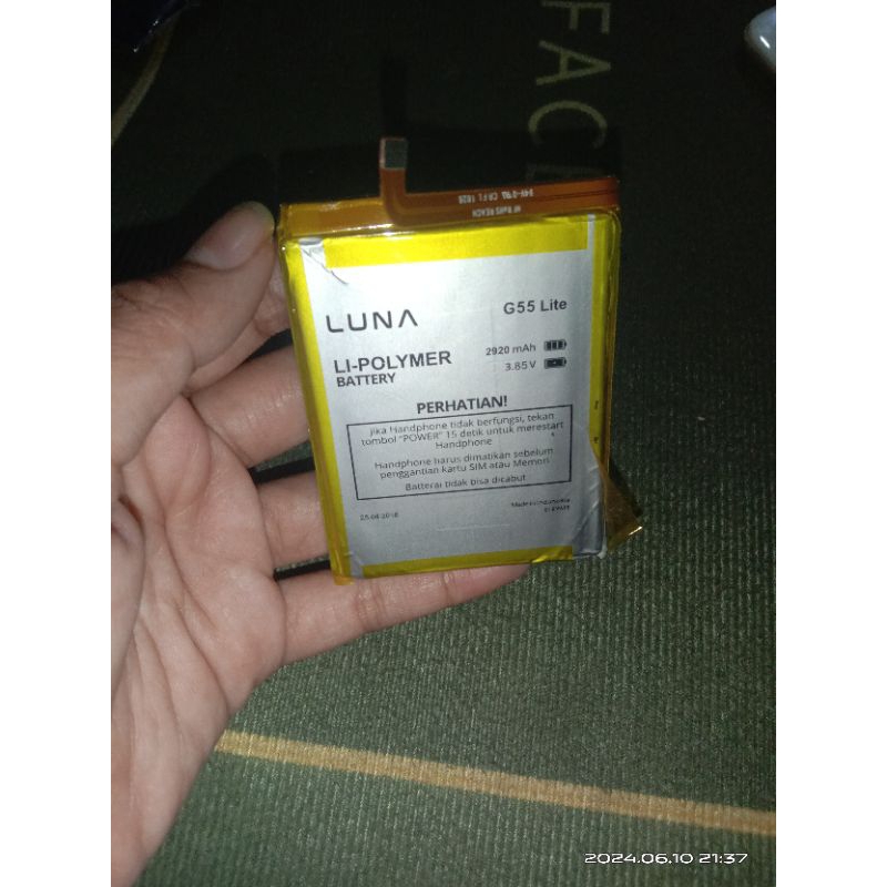 baterai luna g55 lite