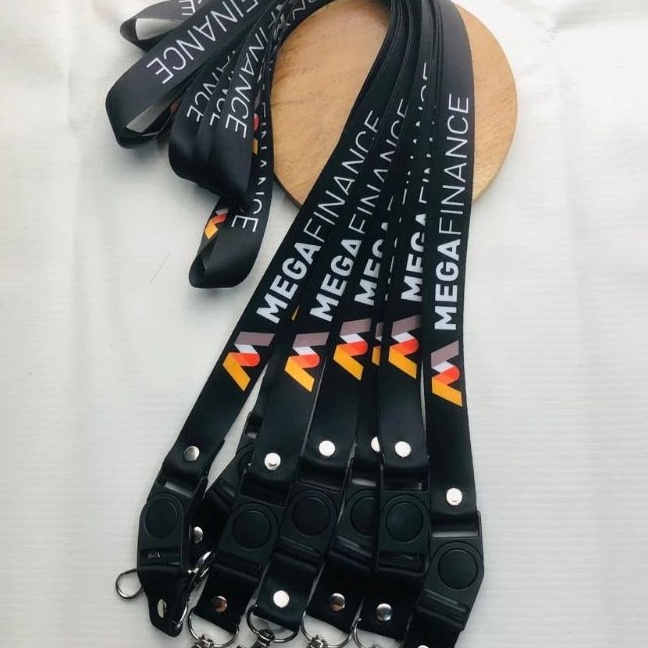 

Spesial Lanyard MEGA FINANCE Tali ID Card Bank Mega