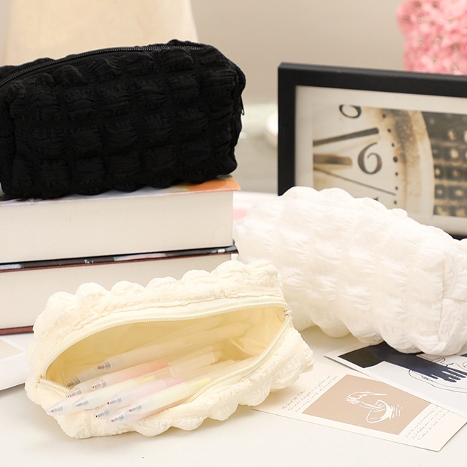 

Ekstra Mismi Nora Pencil Case Kotak Pensil Sekolah Stylish Tas Pouch Makeup Perempuan Trendy PC2N