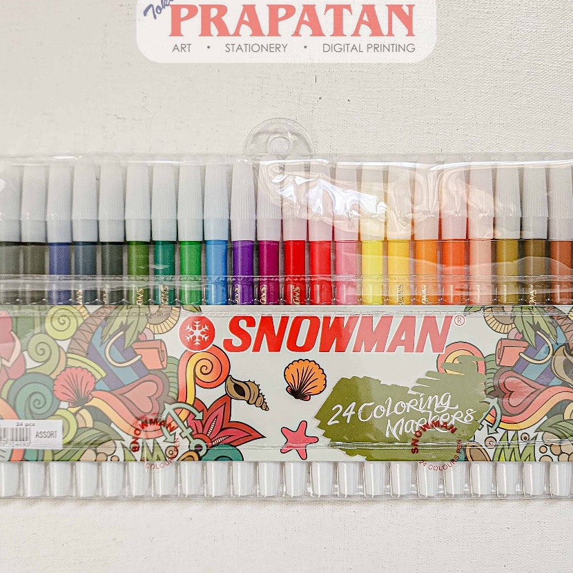 

Murah Snowman PW24A Color Marker Set 24c Spidol Warna