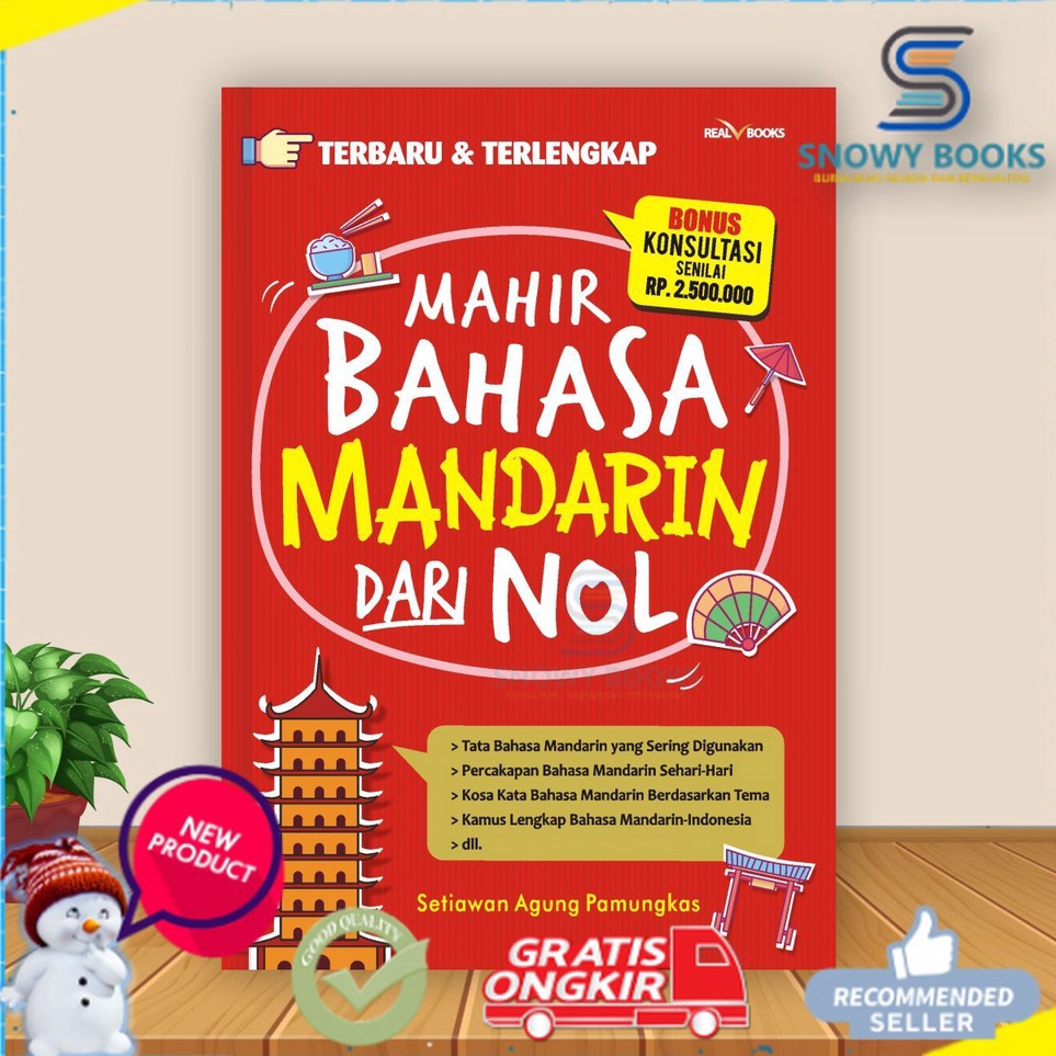 Kirim Sekarang Buku Bahasa Mandarin  Mahir Bahasa Mandarin dari Nol