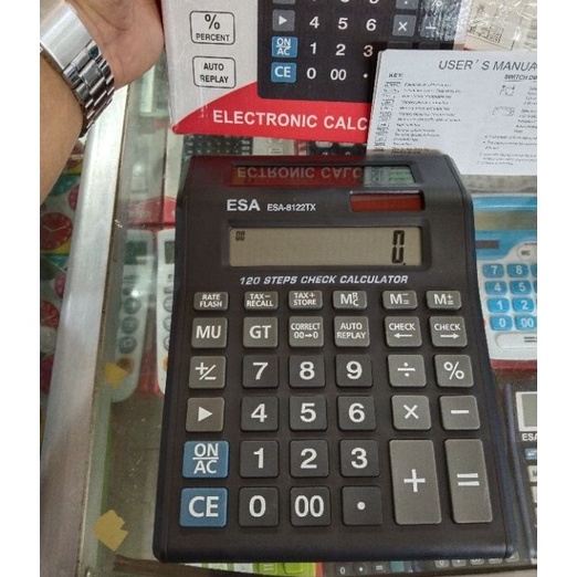

Khusus Kalkulator Esa 2 Layar Kalkulator Dagang Besar Free baterai