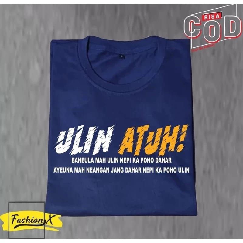 T-SHIRT KAOS DISTRO ULIN ATUH / BAJU TRENDY