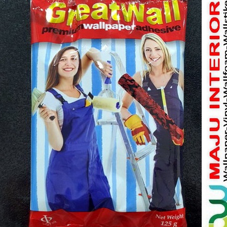 

FG2 Lem Walpaper Dinding Vinyl GREATWALL Wallpaper Dinding Glue Adhesive