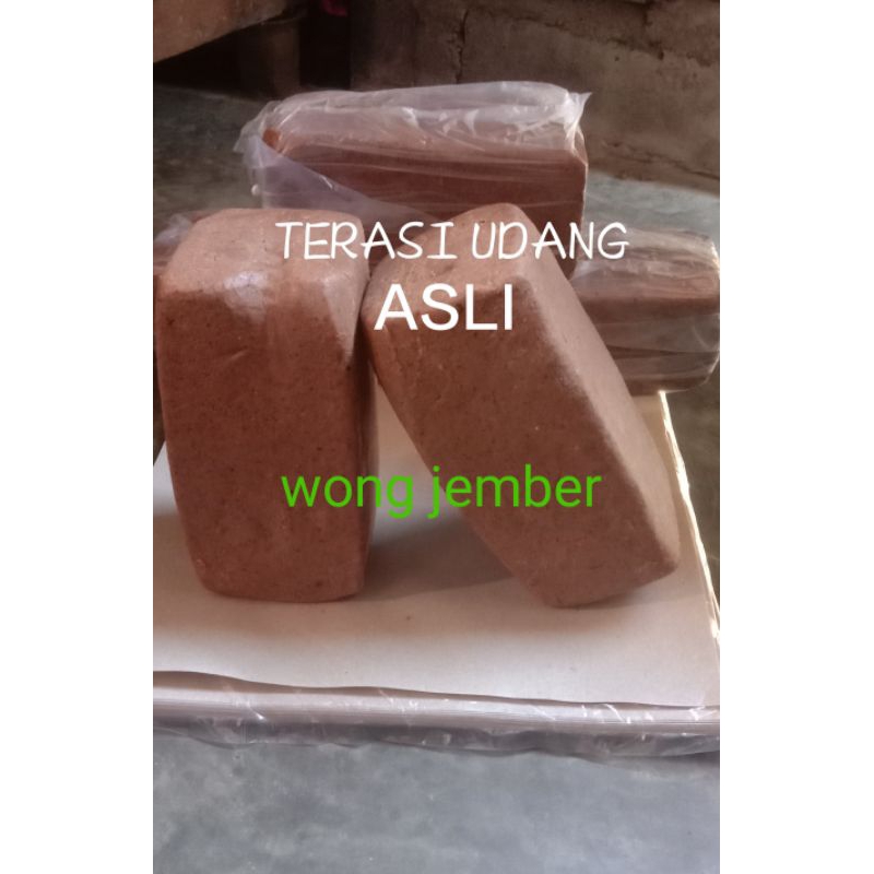 

TERASI UDANG/BELACAN UDANG ASLI/TRASI JEMBER 1KG