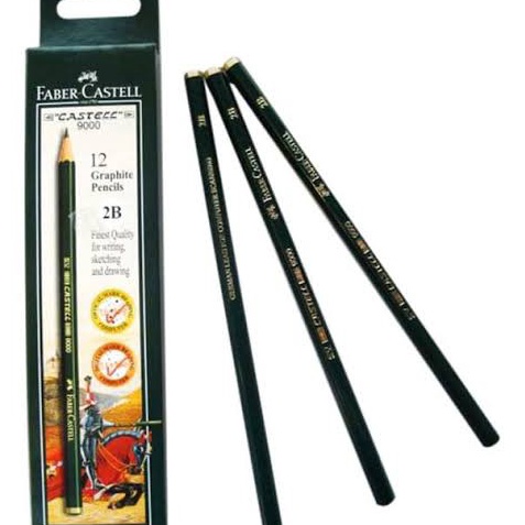 

Eksklusif Pensil Pencil 2B Faber Castell 1 Pack Isi 12 pcs