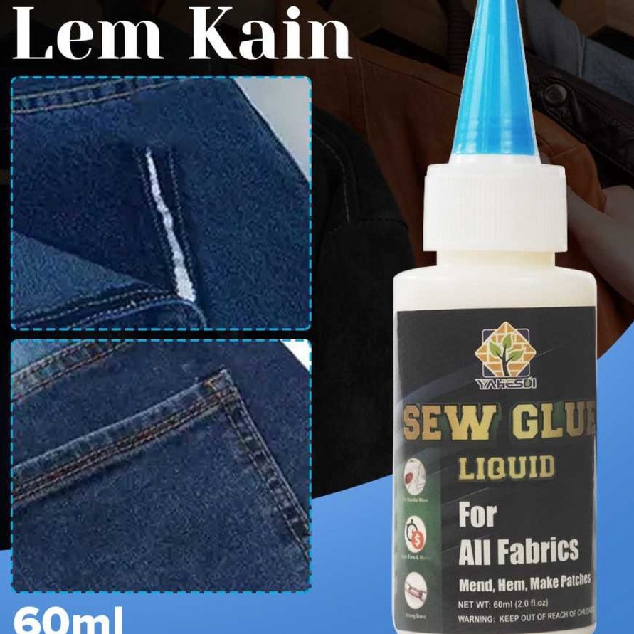 

Istimewa Lem Perekat Khusus Kain Kulit Sew Glue 6ml