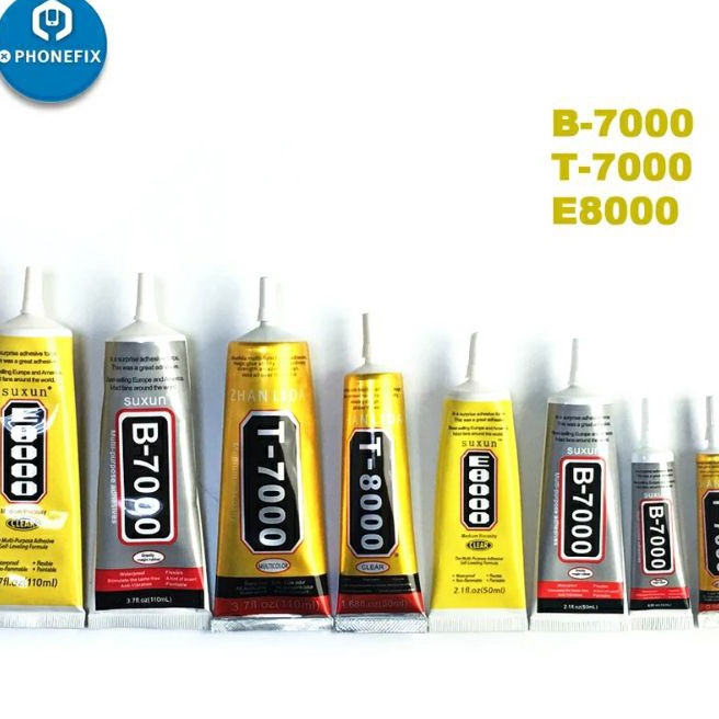 

Potongan LEM PEREKAT LCD TOUCHSCREEN LEM SERBA GUNA B7 15ML E8 15ML T7 15ML T8 15ML