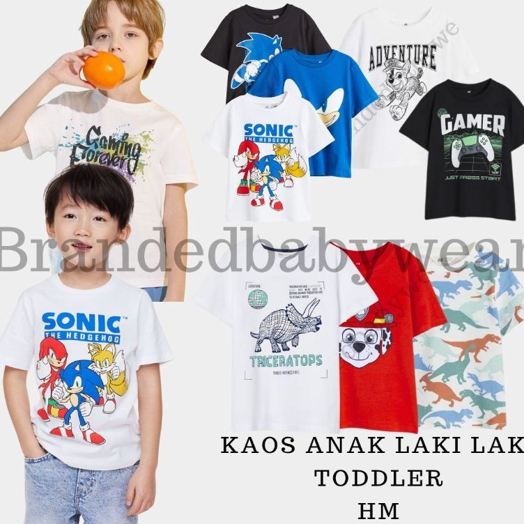 Limitless TSHIRT HM kaos anak laki laki size 4 6 9 12 18bulan 2 3 4Tahun BBW23