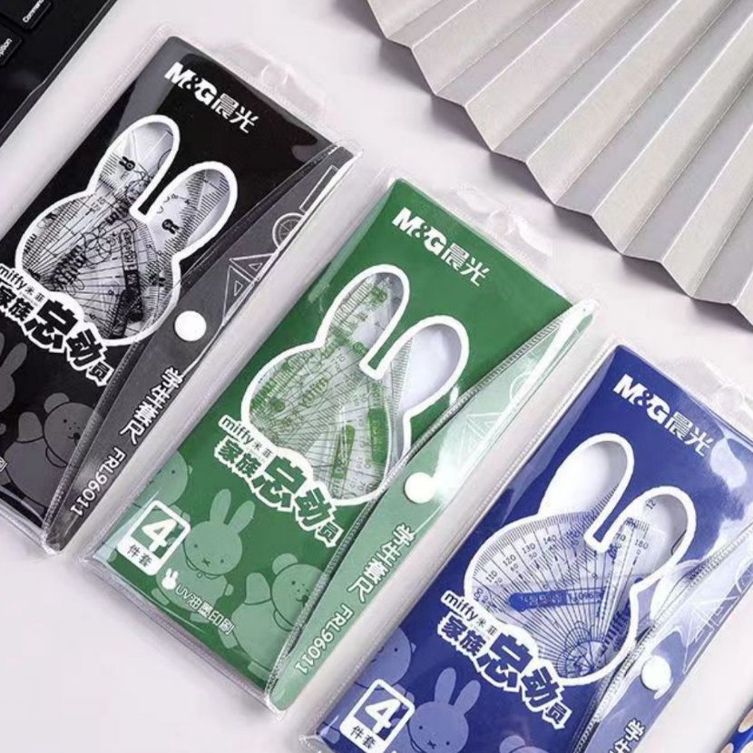 

KI3 Penggaris Set Miffy MG isi 4 FRL9611