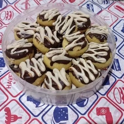 

Kue kering cokelat tiramisu, chocolate tiramisu cookies