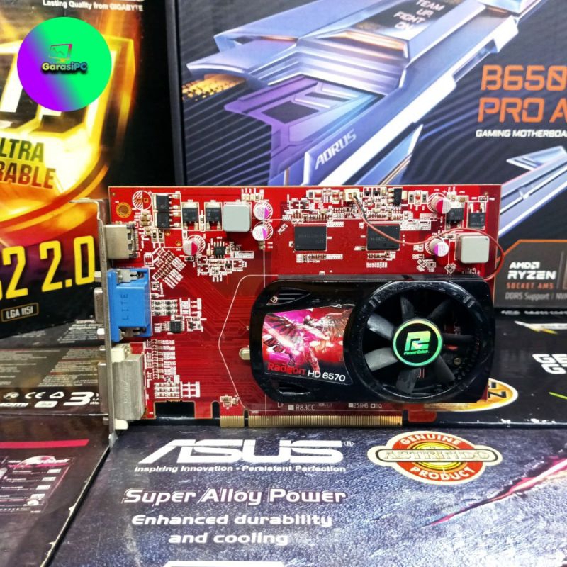 VGA Card AMD Ati Radeon HD 6570 1Gb 128Bit DDr3