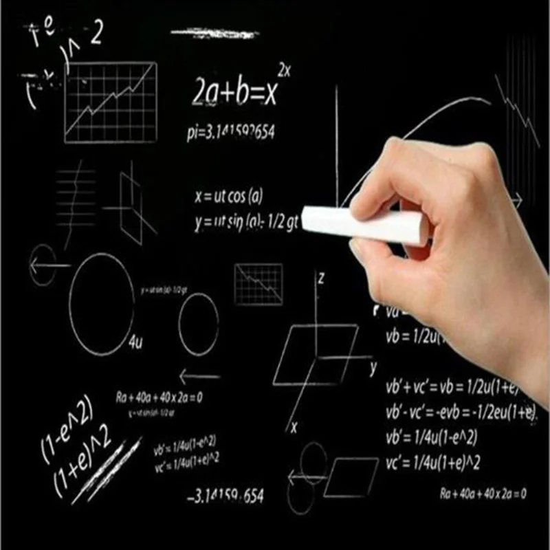 

Stiker Papan Tulis Tempel Dinding Tembok Black Board Kapur 200 x 45 cm