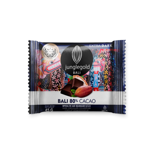 

JUNGLEGOLD DARK Bali 80% Cacao 45g