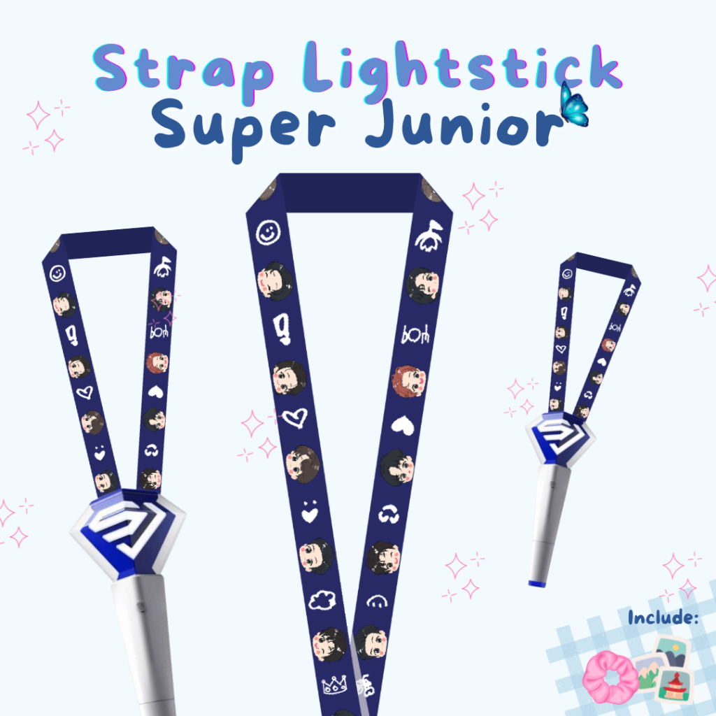 [NEW]  LIGHTSTICK SUPER JUNIOR Chibi Version / Kyuhyun version / Dekorasi subong
