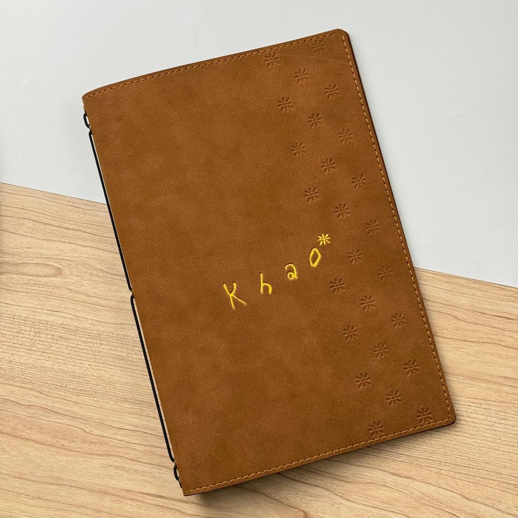 

Buku Menu Soft Cover tali japanesse binding Custom logo, ukuran, warna - Cafe Restoran Hotel