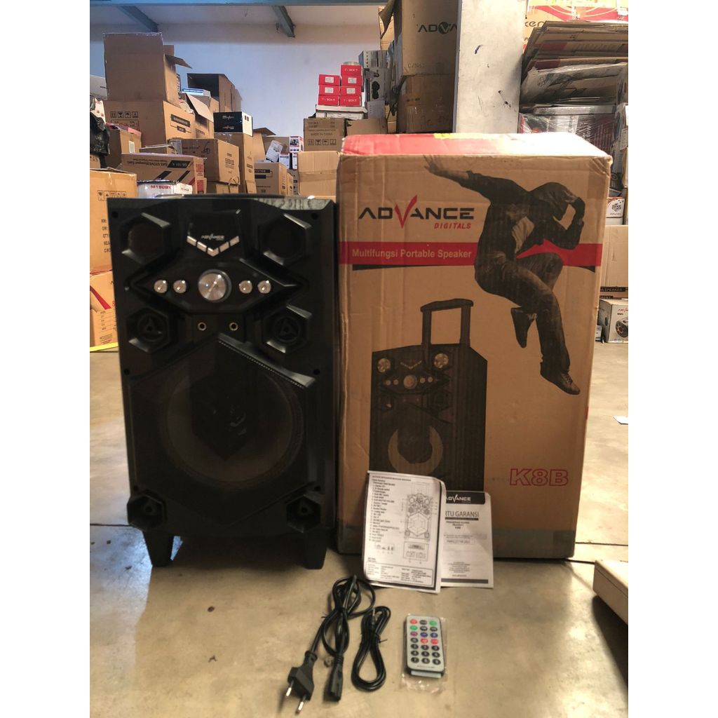Speaker Advance Portable multifungsi K-8B Tanpa MIC / Speaker Advance Portable K8B