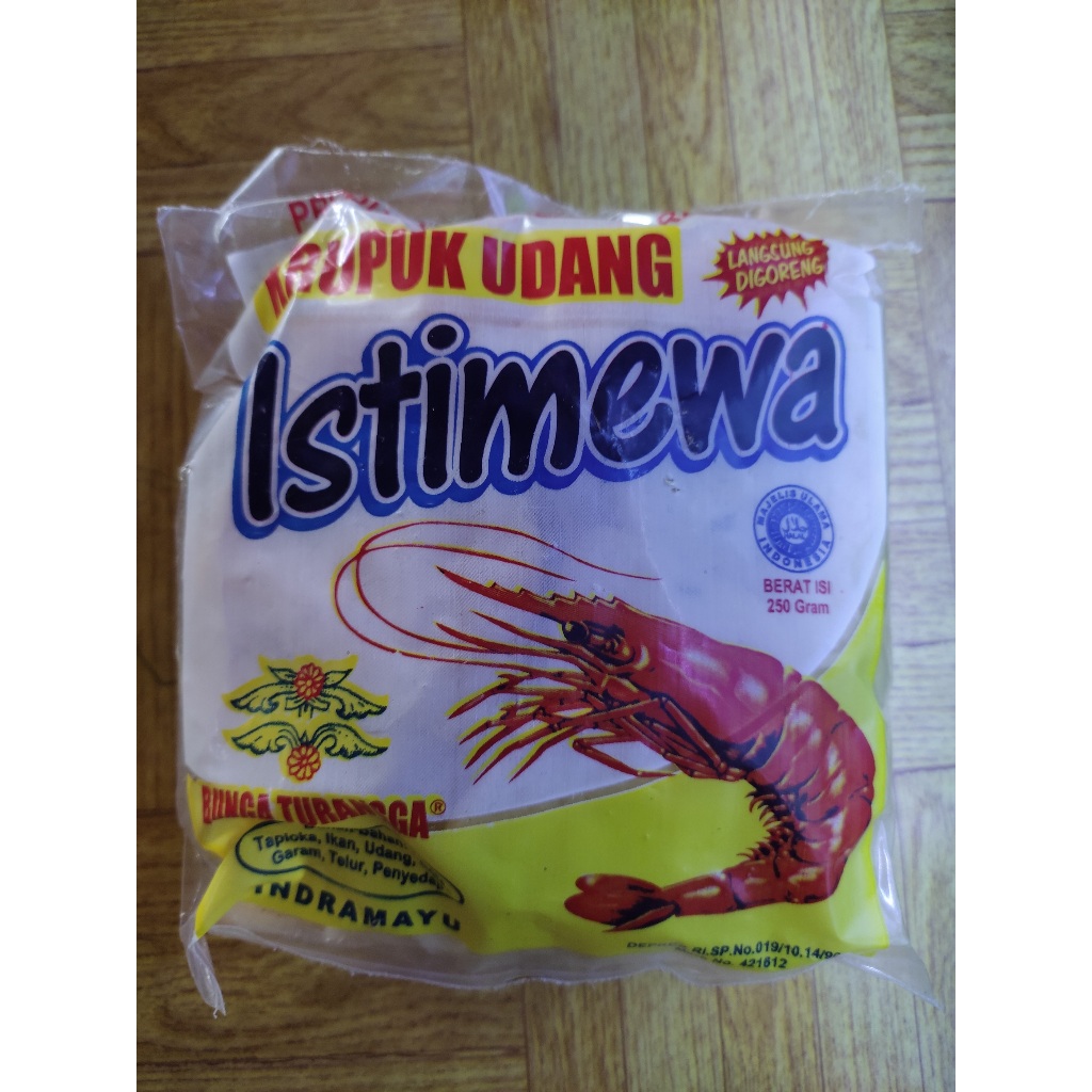 

Kerupuk udang istmewa