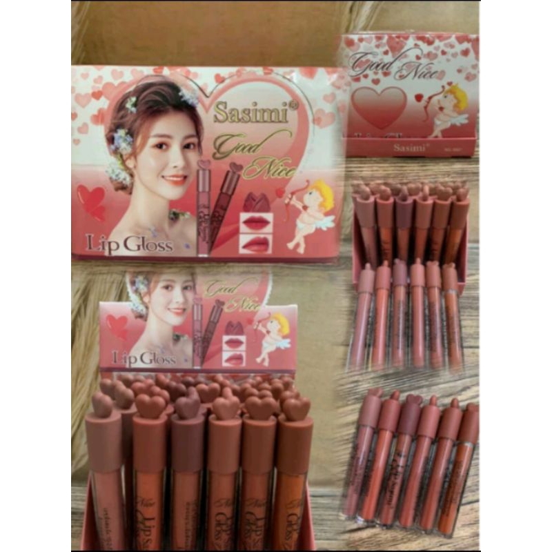 LIPGloss Sasimi Good Nice S927 LIPSTIK SASIMI, LIPSTIK MURAH, LIPSTIK AWET WATERPROOF, TAHAN LAMA