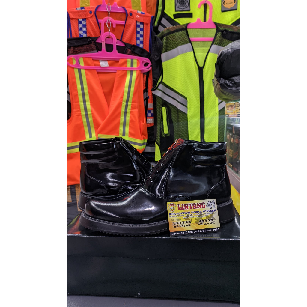 SEPATU PDH JULES VERNE KILAP/SEPATU DPH KILAP/SEPATU SCURITY