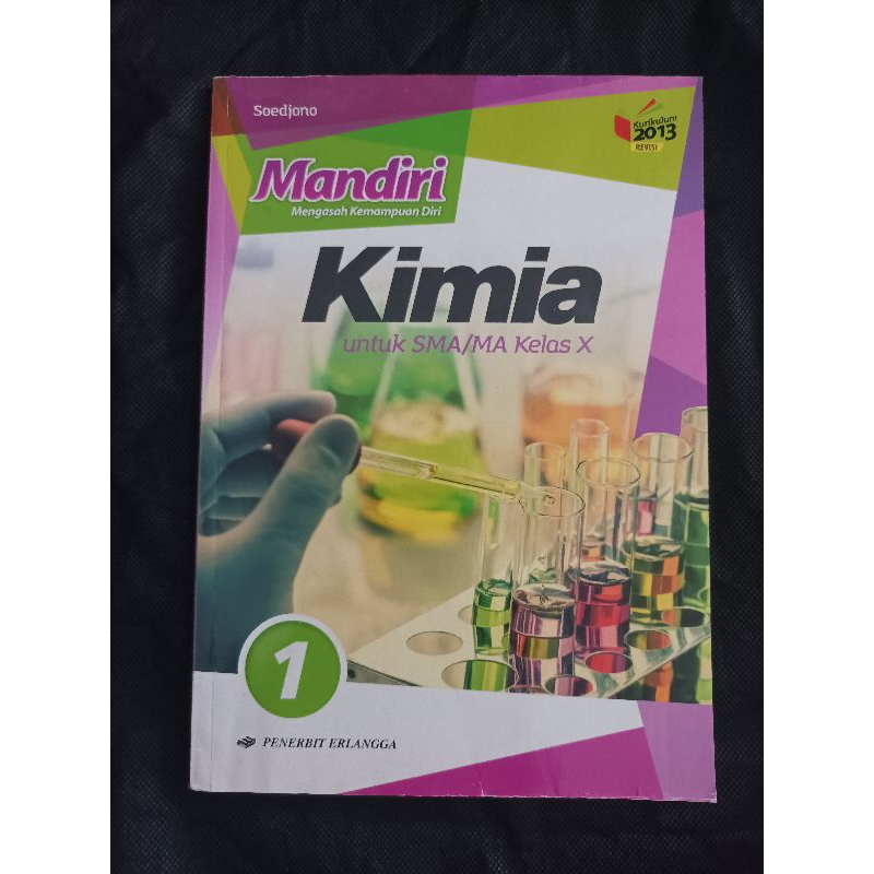 

Kimia Mandiri Erlangga SMA kelas 1 / 10 / X (buku bekas)
