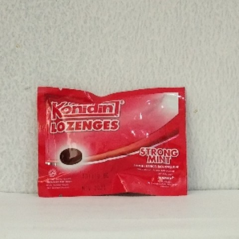 

KONIDIN LOZENGES STRONG MERAH