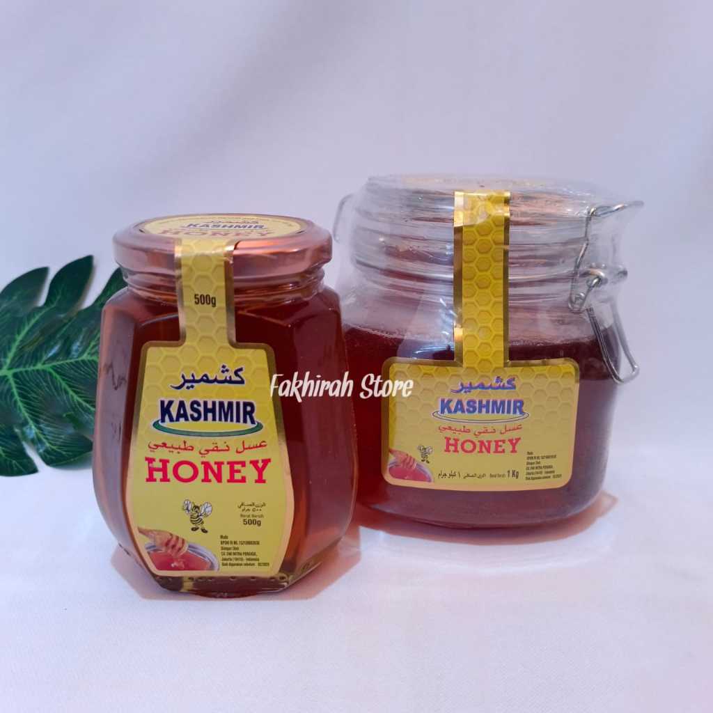 

Madu Kashmir 1kg PREMIUM Original Pure Natural Honey BERSEGEL RESMI Madu Murni Kashmir Madu Original
