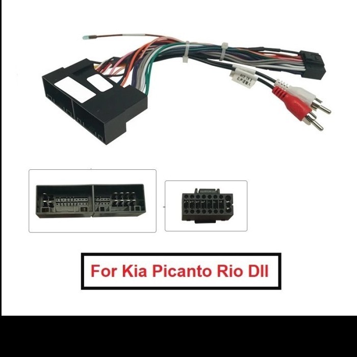 Kabel Soket Hyundai Avega Tucson dan PNP Headunit Android