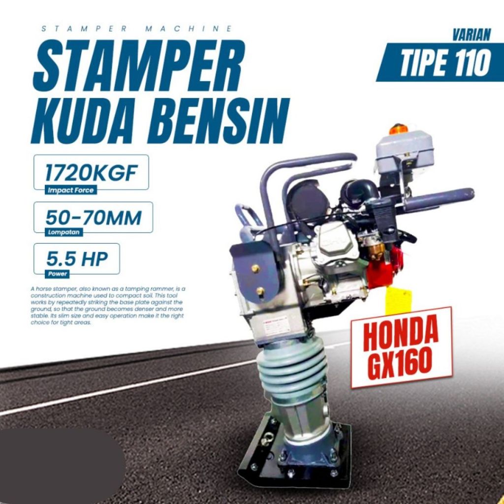 Mesin Stamper Kuda 110 HONDA GX160