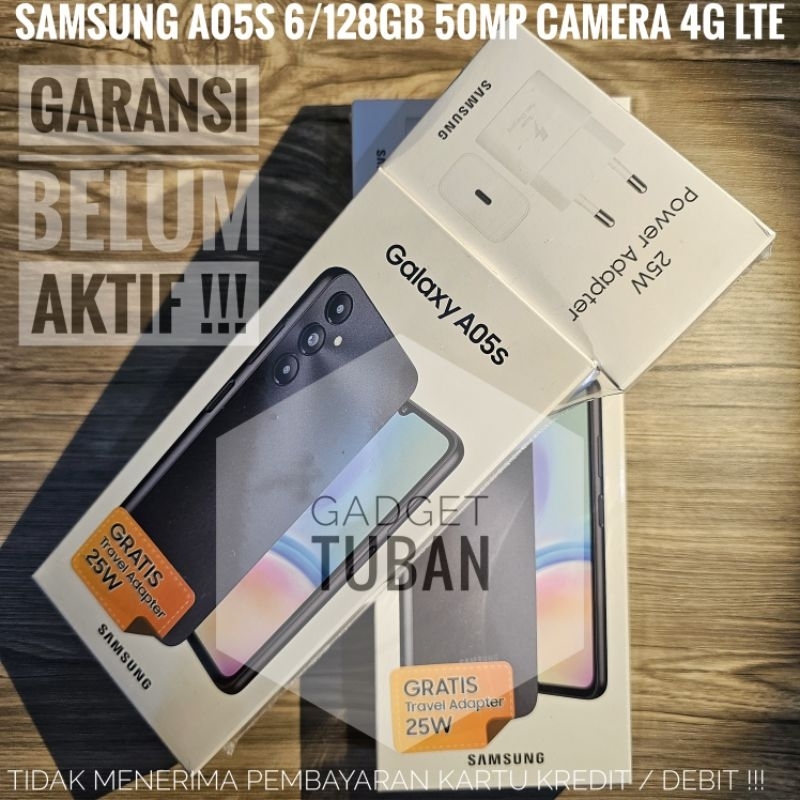 Samsung A05s 6/128 GB 50MP Camera 4G LTE