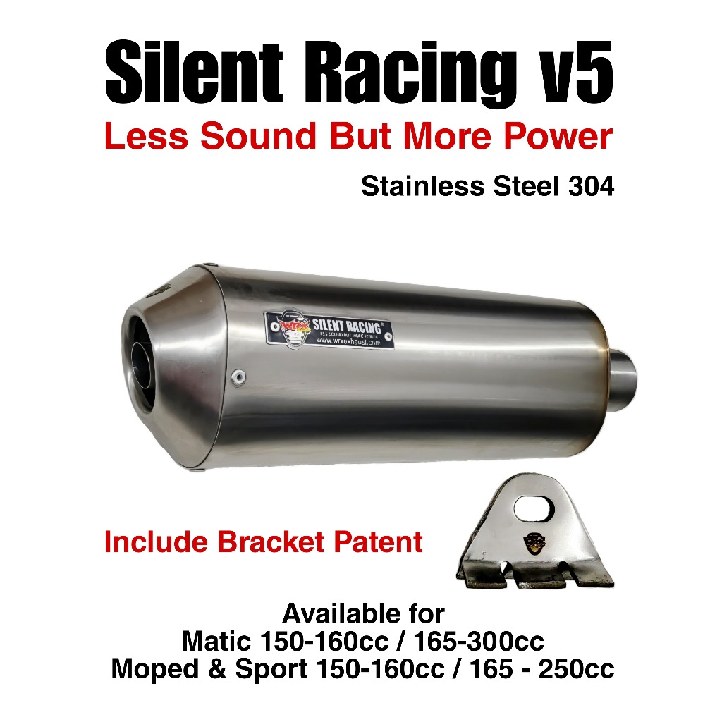 Knalpot WRX SR v5 K150 CBR150Fi