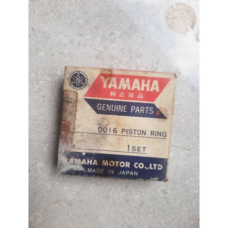 RING SEHER PISTON YAMAHA FIZ FORCE 1 FIZ R ORIGINAL YAMAHA JAPAN os 0.50 kode 3yr 11610 20