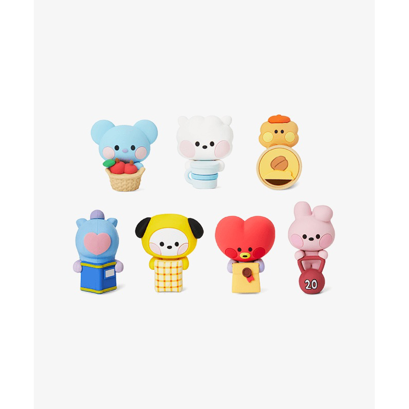 [PRE ORDER] BTS BT21 23 MININI MULTI FIGURE DOLL BONEKA TATA CHIMMY COOKY RJ SHOOKY KOYA MANG OFFICI