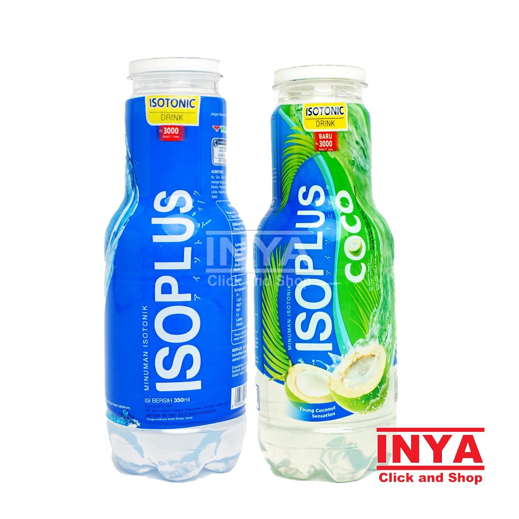 

ISO Plus Coco Original 350ml - Minuman Isotonik - isotonic Drink - Soft drink