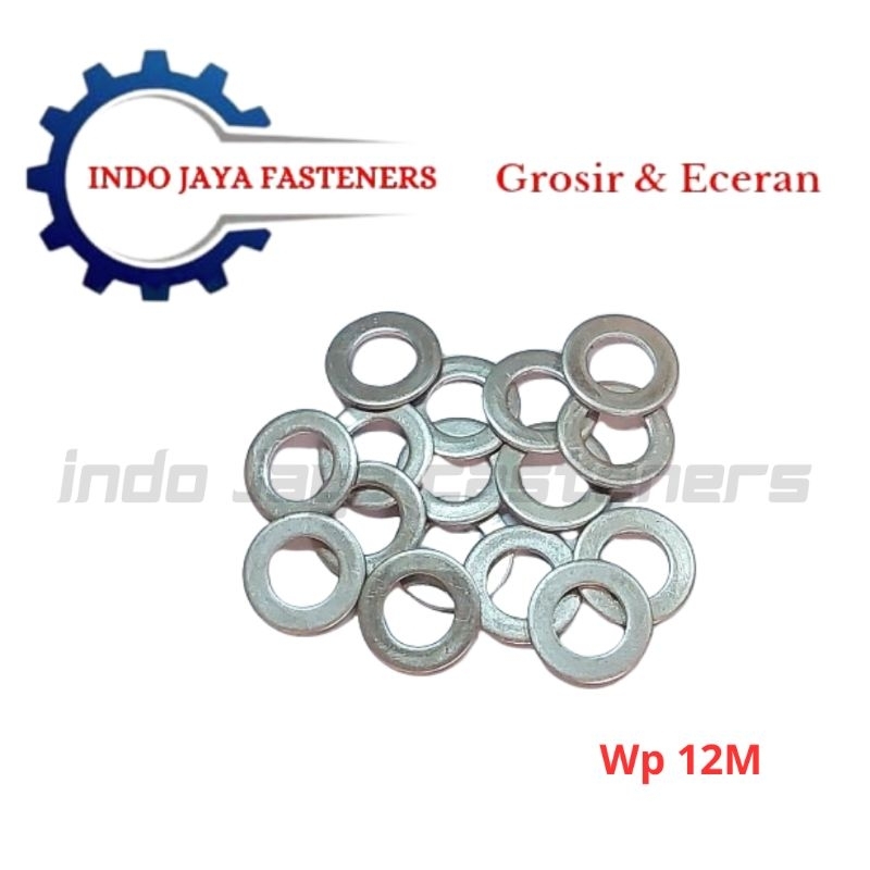 Ring Oli Aluminium 17 / M12 Aluminium Tutup Oli Motor Mobil