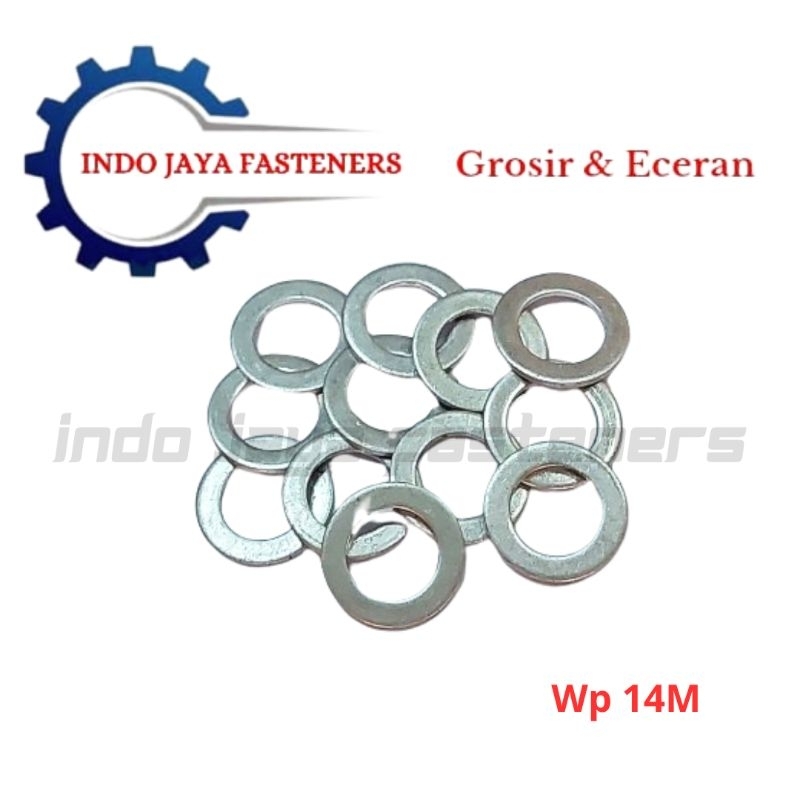 Ring Oli Aluminium 19 / M14 Aluminium Tutup Oli Motor Mobil