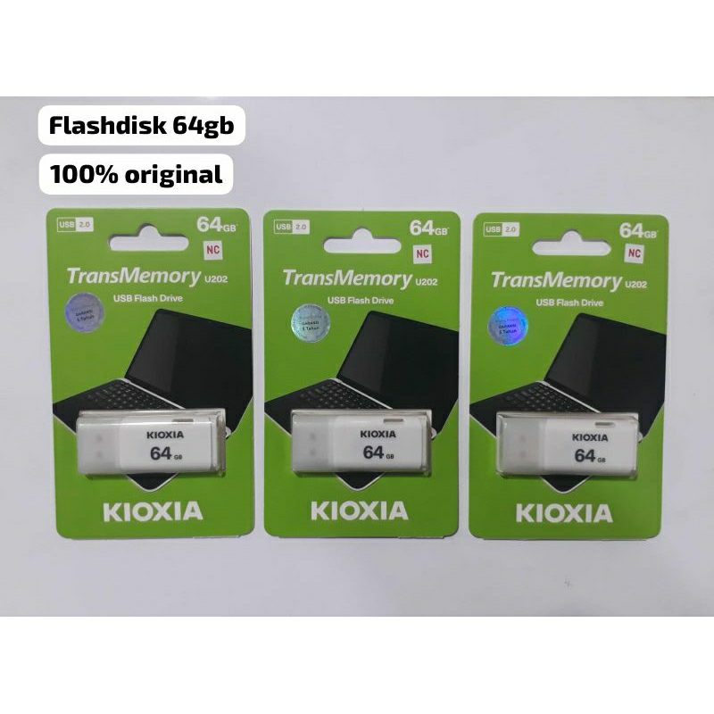 flashdisk kioxia 64 gb ori  #