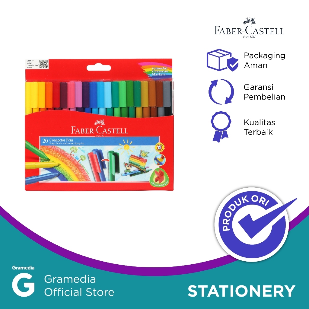 

Gramedia Supratman | Faber Conector Pen 20 11-200-A