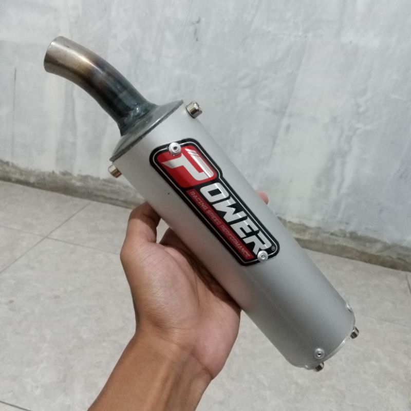 silencer knalpot mini trail 2tak GP mini panjang 18cm