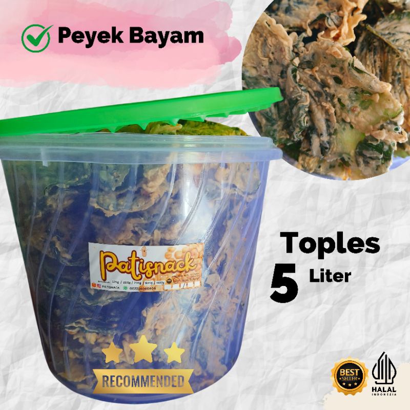 

1KG Kripik Bayam Crispy FREE Packing Kardus