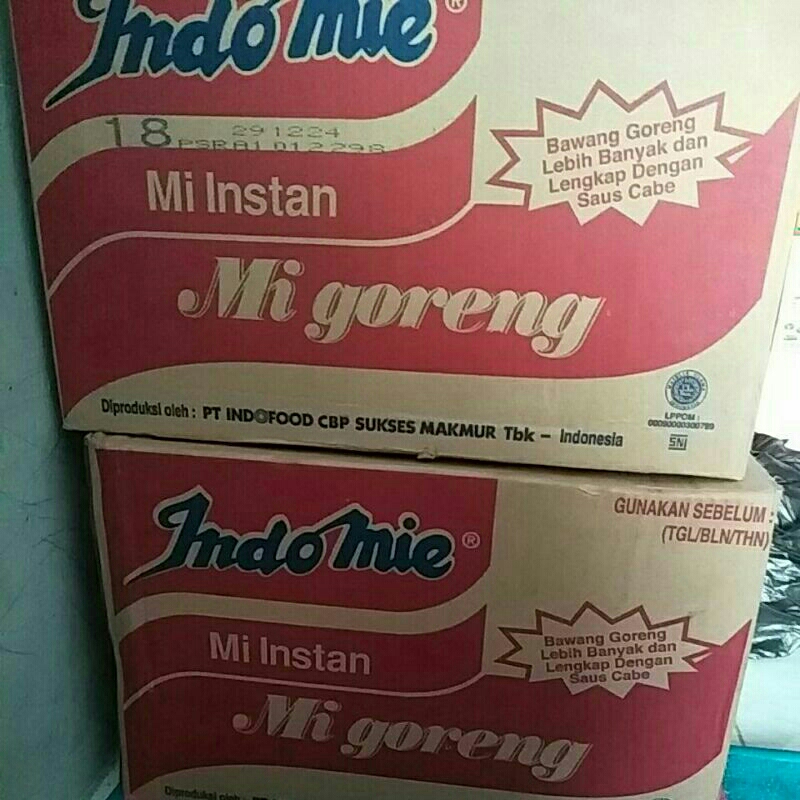 

INDOMIE GORENG 1 KARTON 40PCS