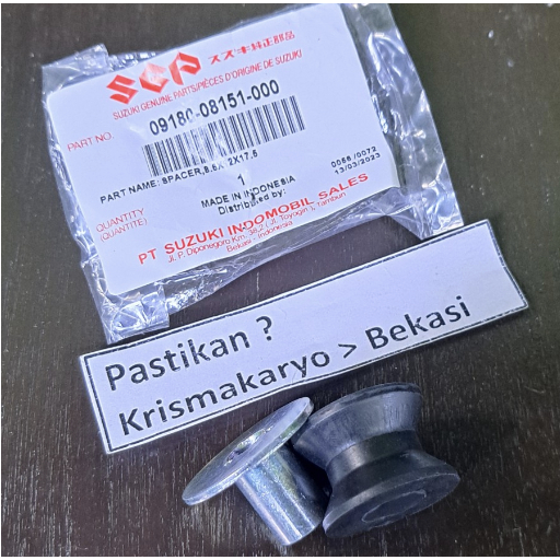 Spacer Knalpot Satria 2 tak Hiu 2t Lumba Ori Bosh Bos Knalpot 2tak Suzuki
