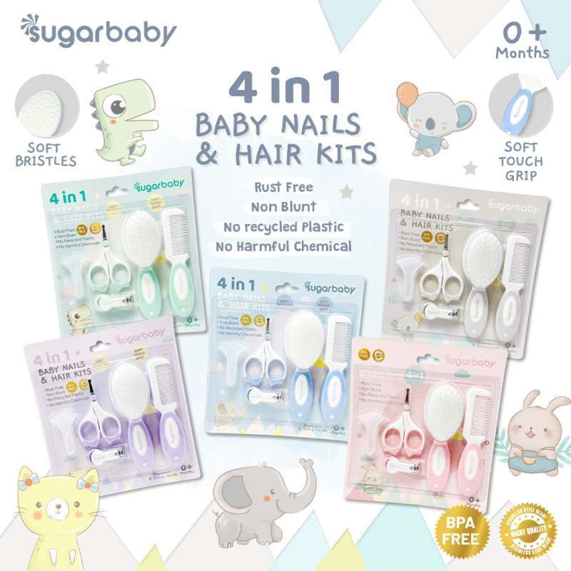 SUGARBABY - 4in1 Baby Nail & Hair Kits