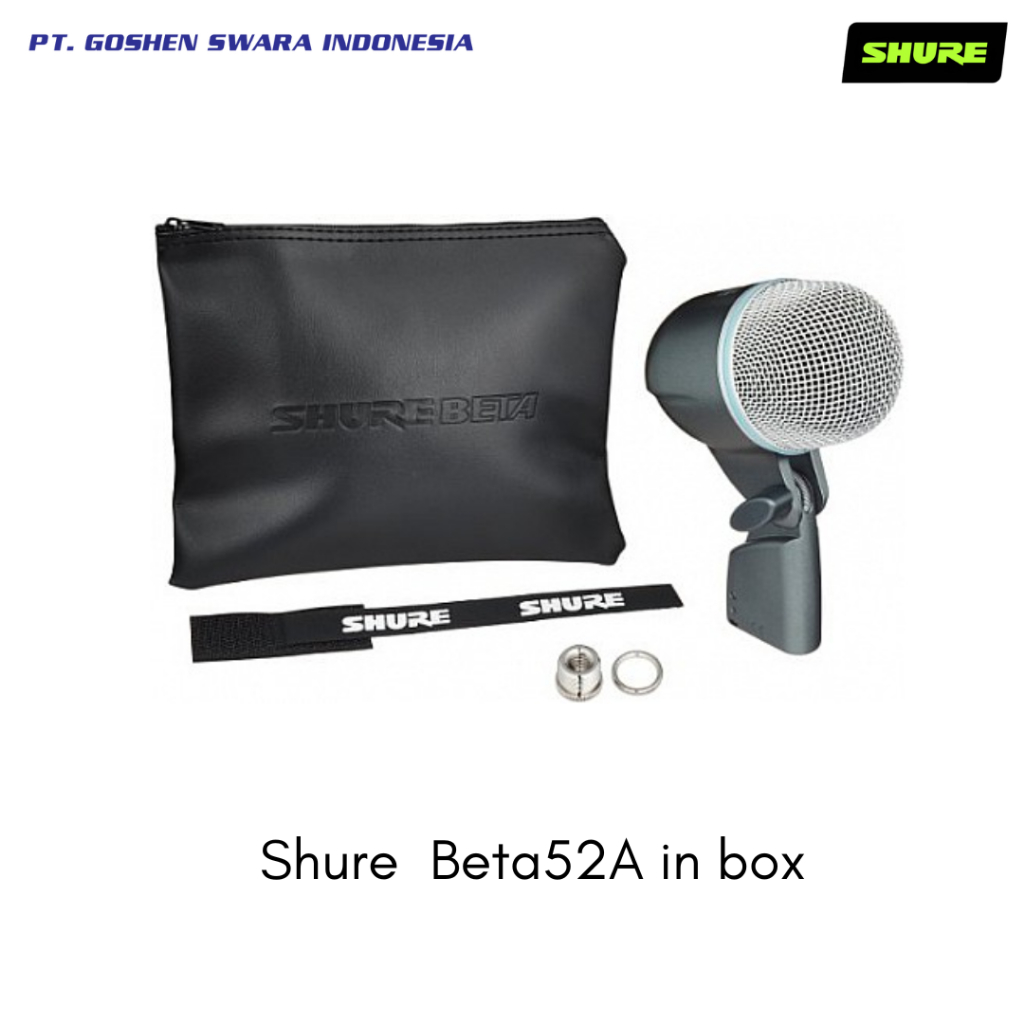 Shure BETA52A Kick Drum Microphone