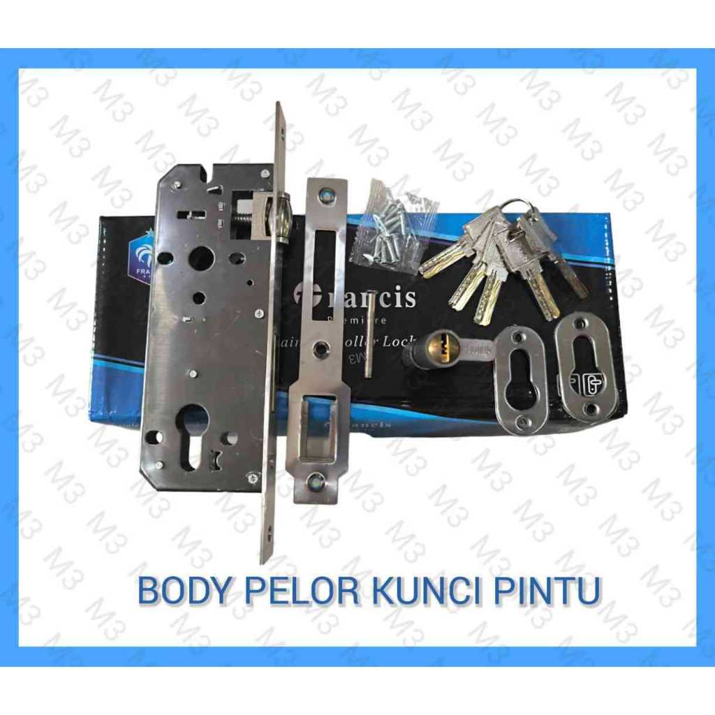 BODY KUNCI PINTU / BODY KUNCI PELOR / BODY PELOR PINTU FRANCIS