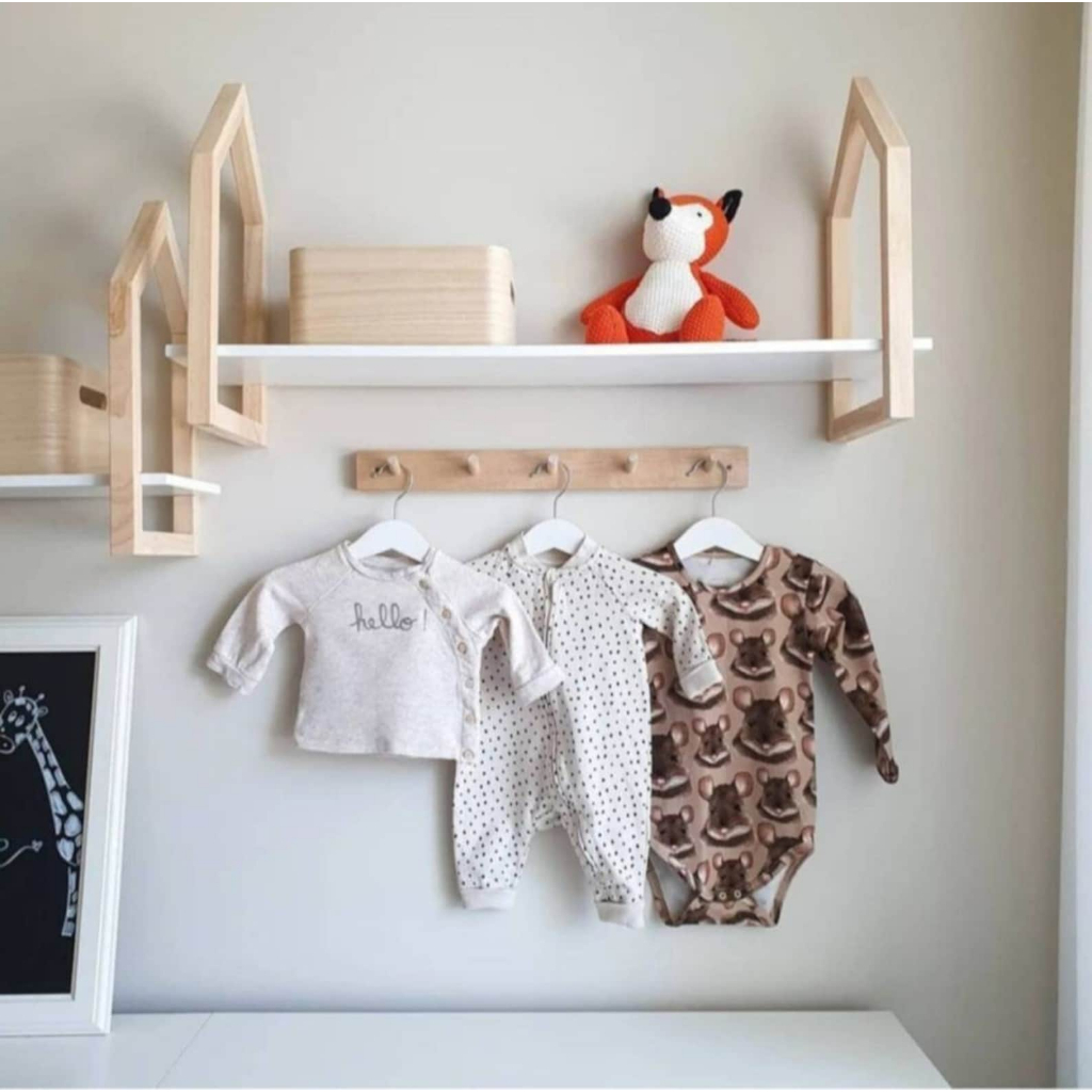 PROMO Rak Pembibitan | Rak Buku Kayu Montessori | Rak Pembibitan Kayu Desain Rumah | Rak Kamar Anak 