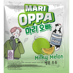 

MARI OPPA MELON RENTENG MINUMAN SUSU KOREA 1 RENTENG ISI 10 SACHET