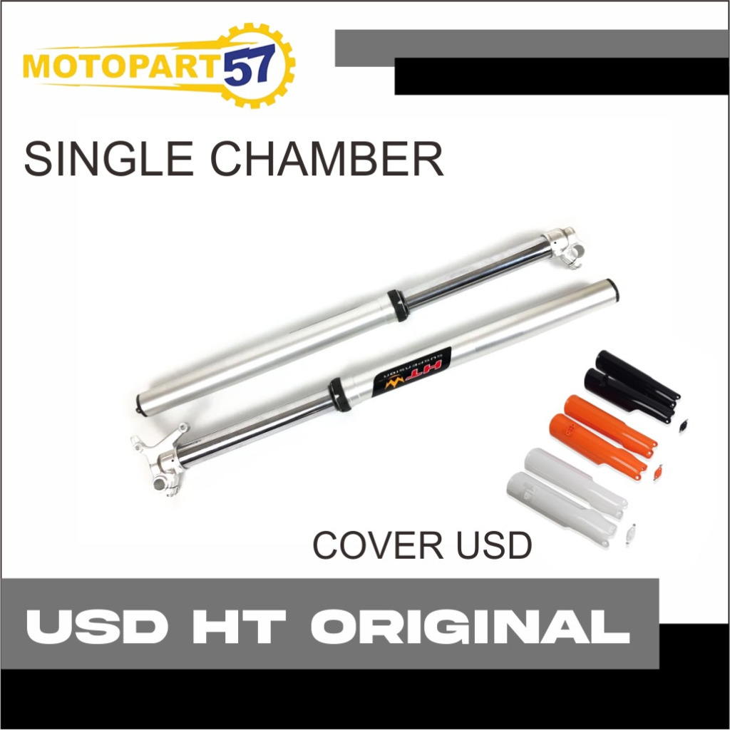 Fork USD KTM 250 Shock Depan KTM Merk HT Original Single Chamber | Import